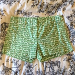 J. Crew Printed Chino Shorts